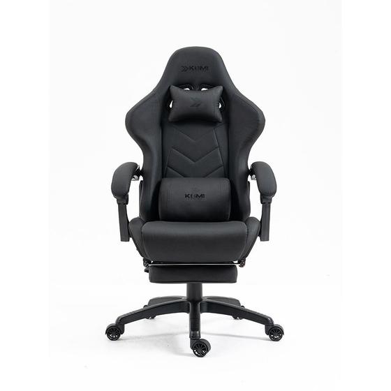 cadeira-gamer-kbm-gaming-tempest-cg500-preta-com-almofadas-descanso-para-pernas-retratil-reclinavel-kgcg500pt-kdz2 - Imagem