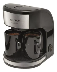 Cafeteira Duo Coffee 450w 2 Bicos Britânia Cor Preto