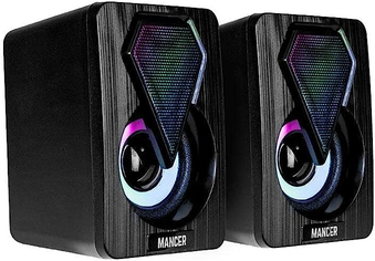 caixa-de-som-mancer-helm-2-rainbow-2x3w-rms-preto-mcr-hmt-rb02-amazon - Imagem