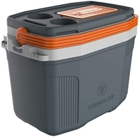 Caixa Térmica Isotérmico Suv 20l Cinza/laranja