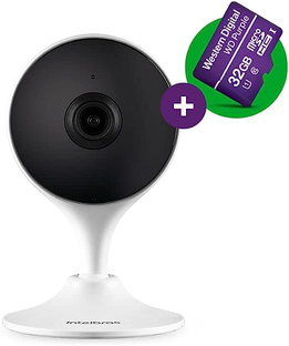 Câmera De Vídeo Wi-Fi Intelbras IM3 C MicroSD 32GB Branco