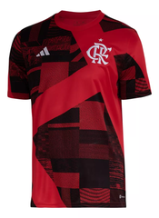 camisa-pre-jogo-cr-flamengo-adidas - Imagem