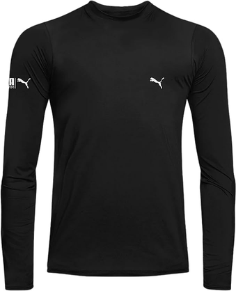 camiseta-termica-puma-manga-longa-protecao-uv50-fio-lycra-masculino-adulto - Imagem