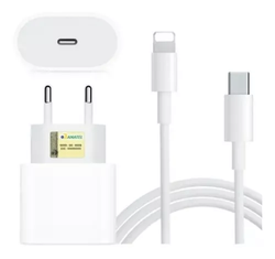 carregador-turbo-20w-p-iphone-8-plus-x-xr-11-12-13-pro-max - Imagem