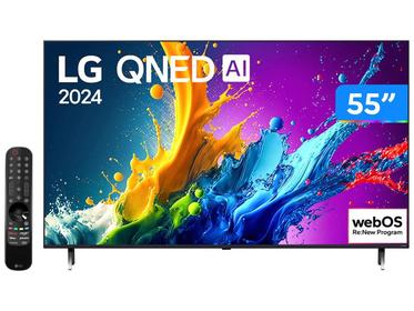 smart-tv-55-4k-qned-lg-55qned80tsa-webos-24-processador-5-ger7-wi-fi-bluetooth-com-alexa-e-chromecast-3-hdmi-2-usb - Imagem