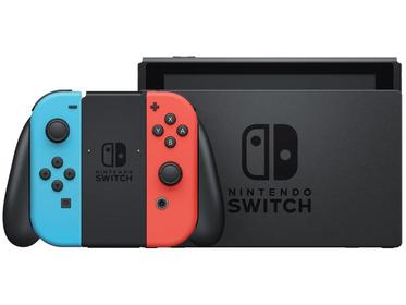 nintendo-switch-32gb-2-controles-joy-con-preto-3-meses-de-assinatura-nintendo-switch-online - Imagem