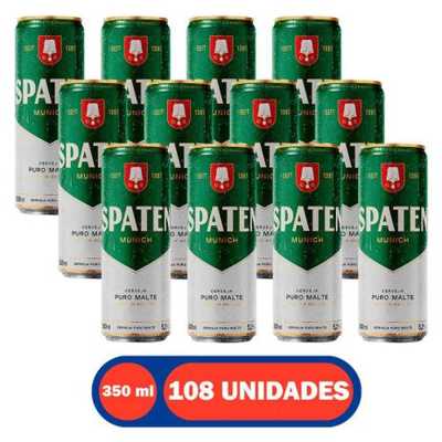 cerveja-lata-sleek-350-ml-108-unidades-spaten - Imagem