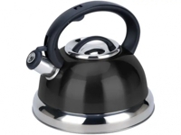chaleira-brinox-inox-com-apito-preto-25l-roma - Imagem