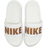 chinelo-slide-nike-offcourt-feminino-brancodourado - Imagem