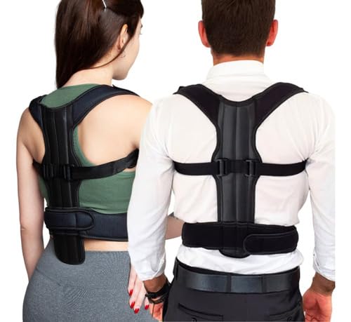 colete-corretor-postural-masculino-feminino-unissex-ortopedico-inteligente-costas-ergonomico-coluna-corcunda-cervical-hernia-marca-ideal - Imagem