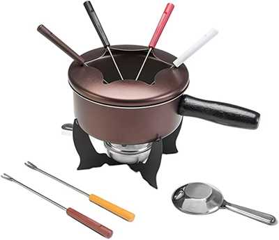 conjunto-para-fondue-10-pecas-brinox-chocolate - Imagem