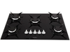 cooktop-5-bocas-britania-a-gas-glp-preto-bct5p - Imagem