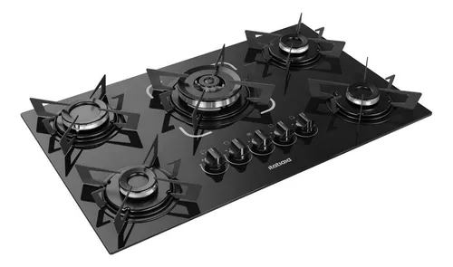 cooktop-itatiaia-electra-5-bocas-mesa-de-vidro-temperado-e-acendimento-superautomatico - Imagem