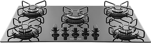 cooktop-esmaltado-5-bocas-preto-a-gas-suggar-fg5005avp - Imagem