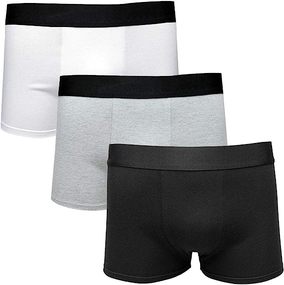 cueca-infantil-boxer-kit-3-pecas-algodao - Imagem