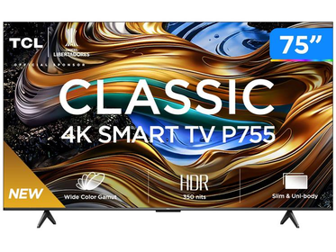 smart-tv-75-4k-uhd-led-tcl-75p755-wi-fi-bluetooth-3-hdmi-1-usb-1xmq - Imagem