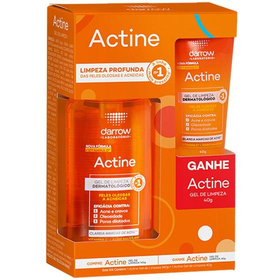 darrow-actine-kitgel-de-limpeza-facial-vitamina-c-140g-40g - Imagem