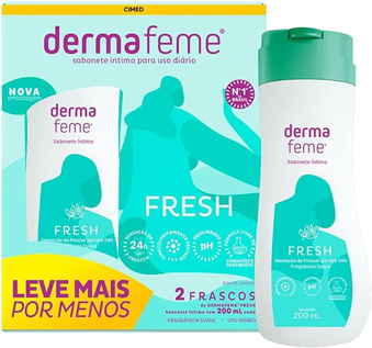 dermafeme-kit-sabonete-intimo-fresh - Imagem