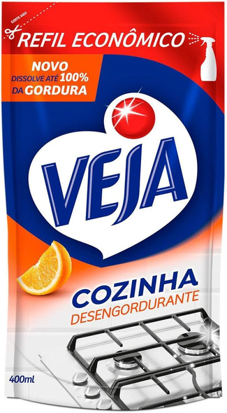 desengordurante-veja-cozinha-laranja-400ml-refil-economico-veja-transparente - Imagem
