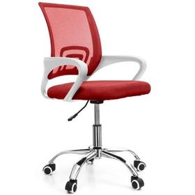 cadeira-de-escritorio-secretaria-base-cromada-com-rodinha-fortt-lisboa-preta-csf02-p-av1g - Imagem