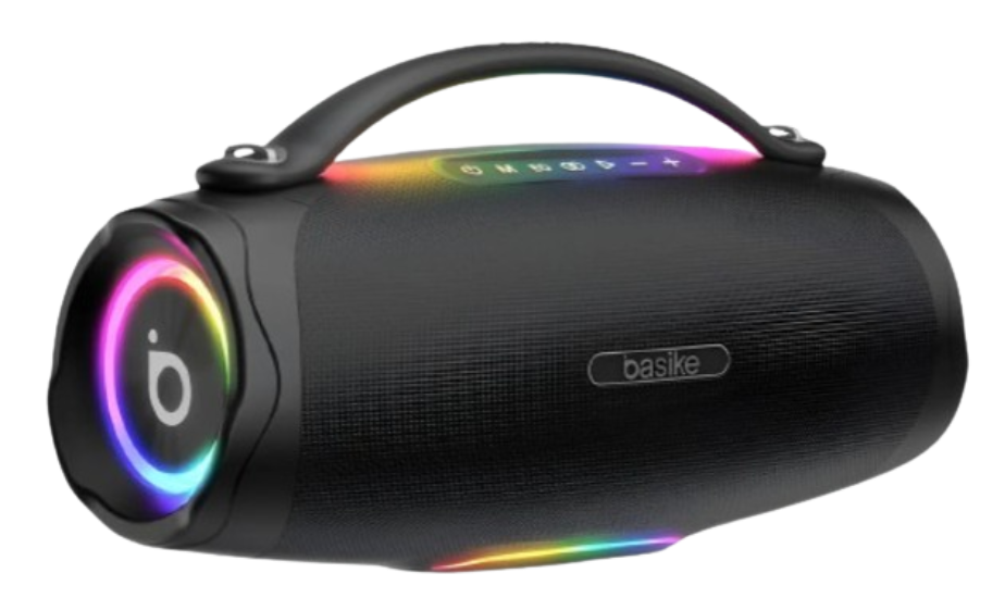 caixa-de-som-100w-portatil-bluetooth-ipx6-tws-com-rgb-caixa-de-som-bluetooth-sem-fio-com-som-estereo-hd-10000mah-reproducao-viva-voz-subwoofer-com-porta-auxtfusbmicrofone-de-35-mm - Imagem