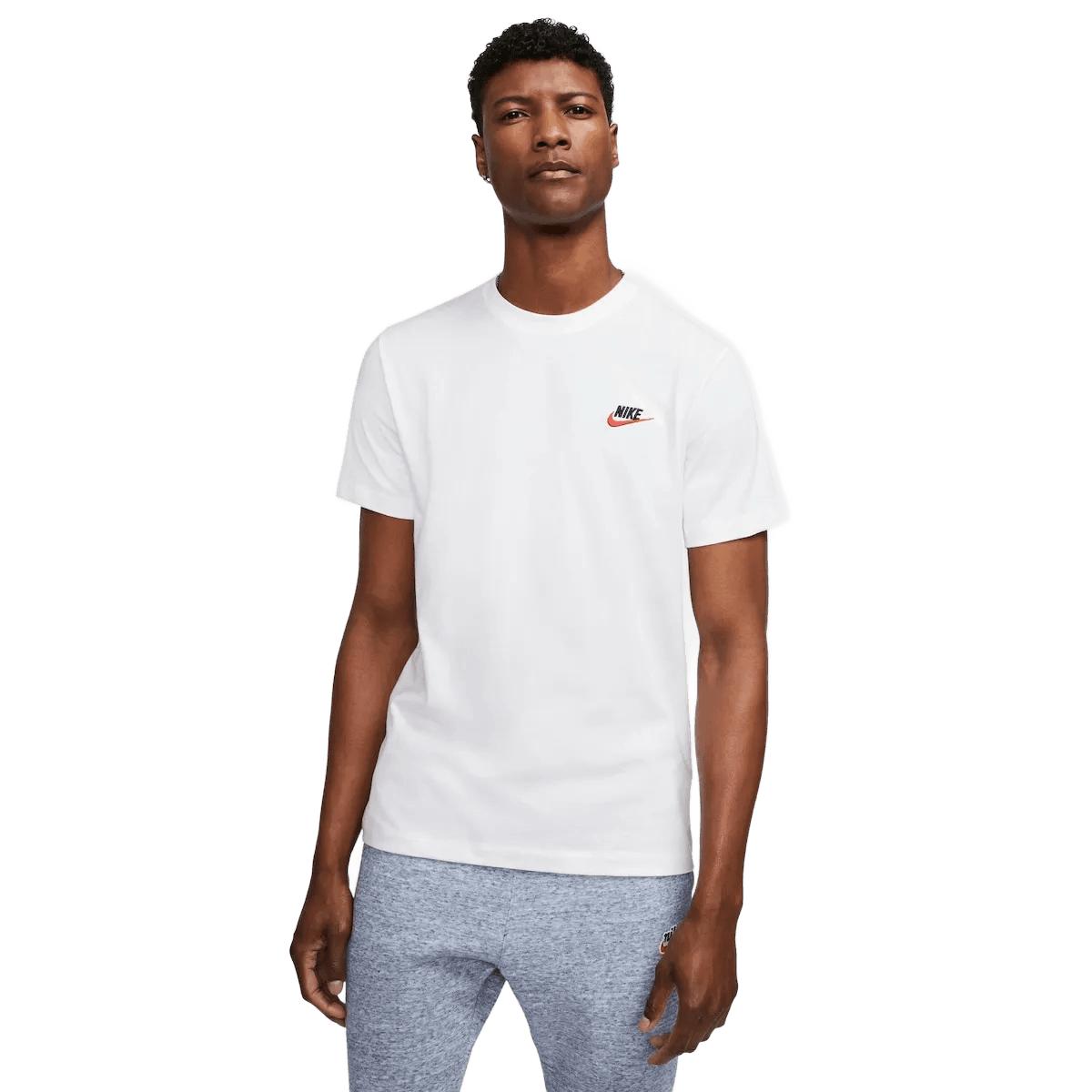 camiseta-nike-sportswear-club-masculina-branco-5dnl - Imagem