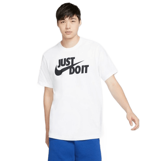 camiseta-nike-estampa-just-do-it-swoosh-masculina-branco - Imagem