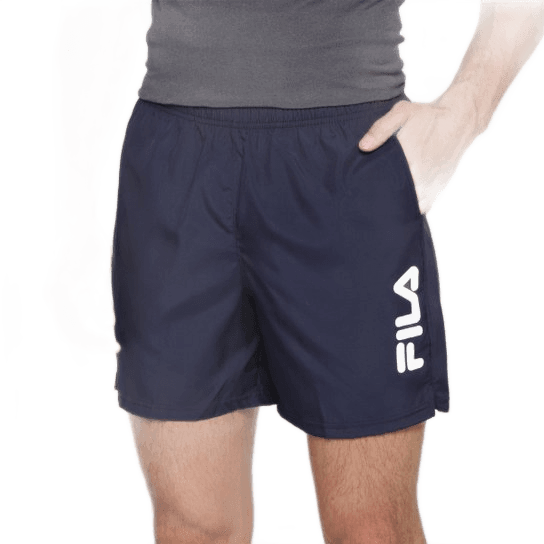 short-fila-train-5-masculino-pretobranco - Imagem