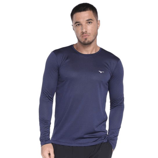 camiseta-mizuno-nirvana-manga-longa-masculina-preto - Imagem