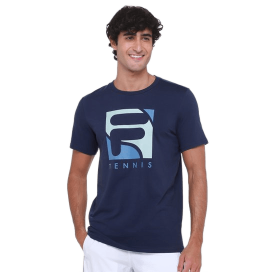 camiseta-fila-soft-urban-masculina-marinhoverde - Imagem