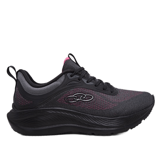 tenis-olympikus-vibe-feminino-preto - Imagem