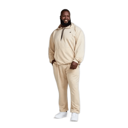 conjunto-moletom-plus-size-masculino-blusa-frio-calca-jogger - Imagem