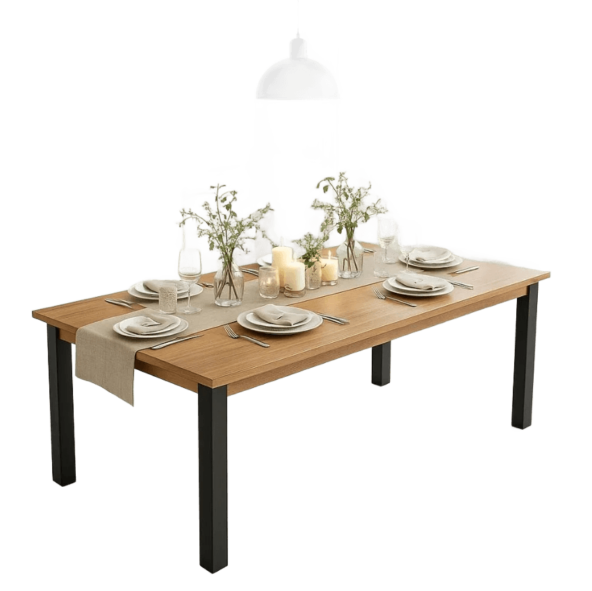 [Regional] Mesa Industrial 150cm Para Trabalho Escritório Em Metalon