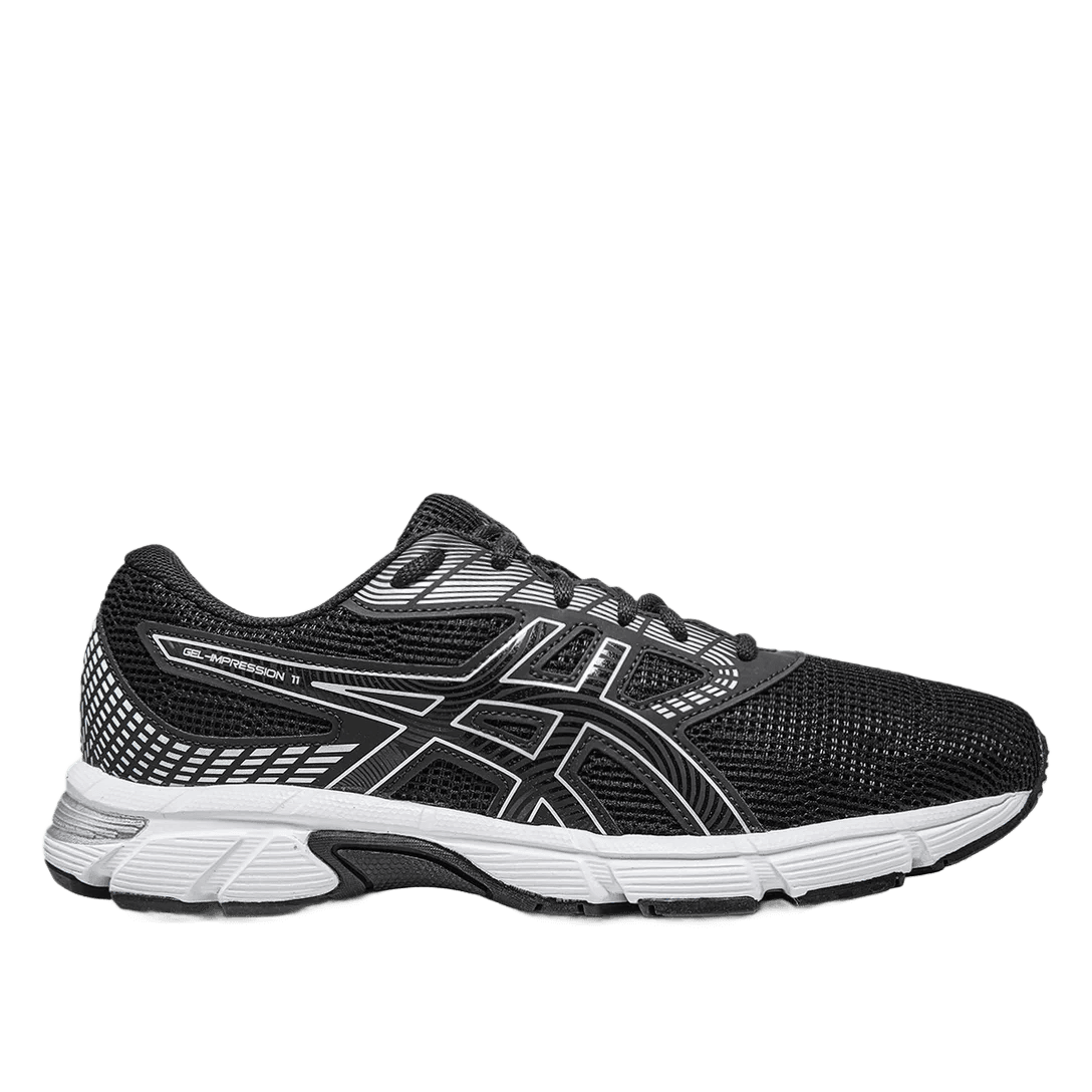 tenis-asics-gel-impression-11-masculino-pretobranco - Imagem