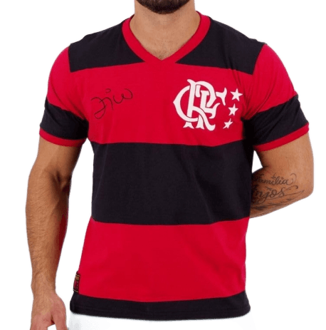 Braziline Camisa Flamengo Zico 81