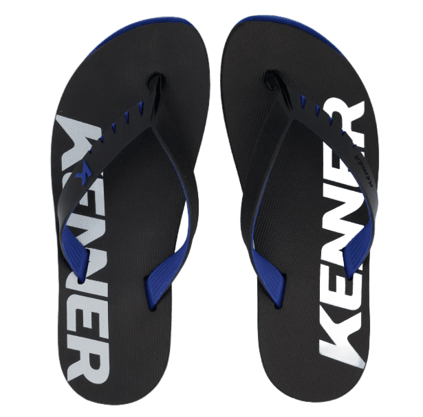 chinelo-kenner-red-preto-e-azul - Imagem