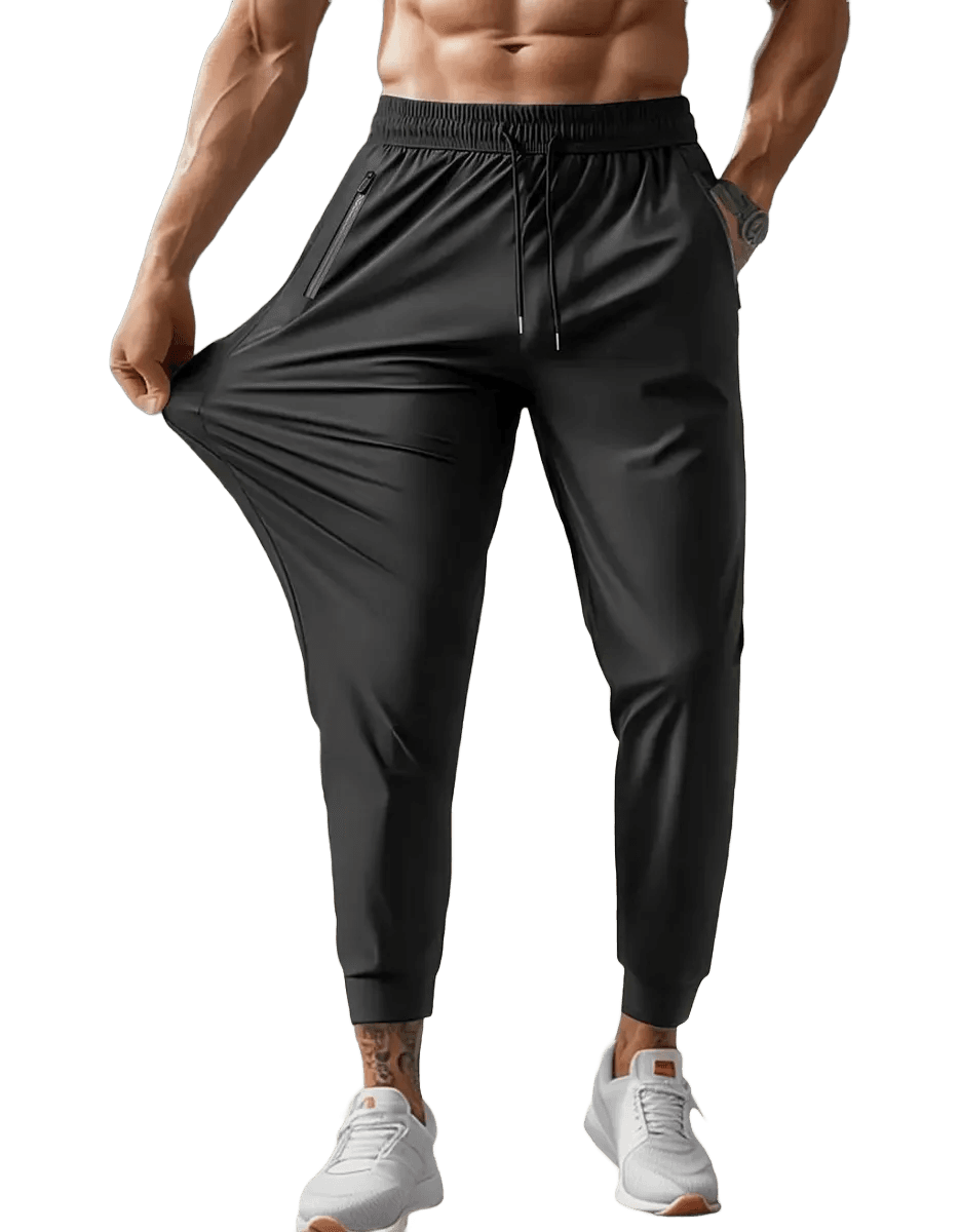 calca-masculina-slim-esportiva-fitness-com-elastano-premium - Imagem