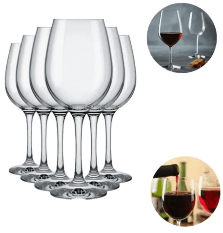 jogo-de-6-tacas-para-vinho-tinto-gastro-titanio-bohemia-450ml - Imagem