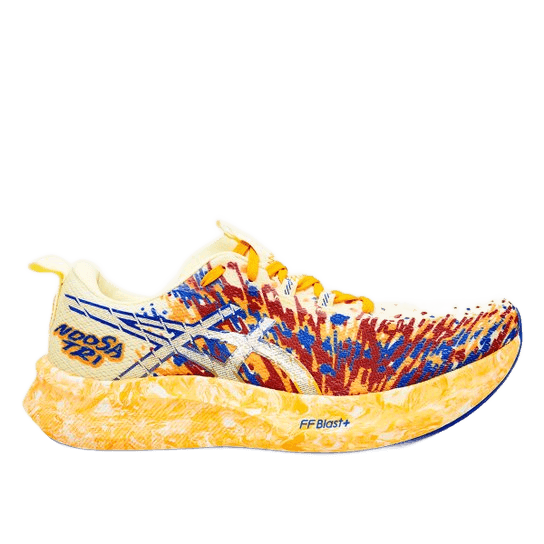 tenis-asics-noosa-tri-16-masculino-amareloazul - Imagem