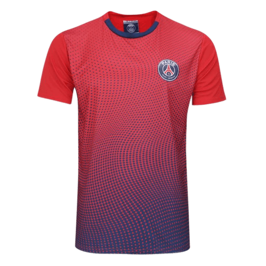 camisa-paris-saint-germain-masculina-vermelhomarinho - Imagem