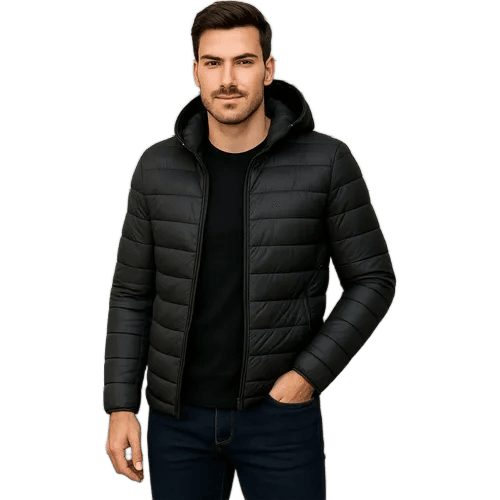 casaco-masculino-jaqueta-puffer-bobojaco-corta-vento-frio-nf-pv98 - Imagem