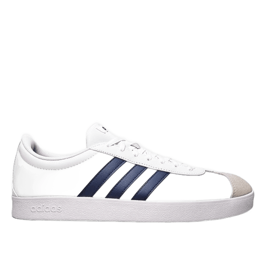 tenis-masculino-adidas-vl-court-base-brancoverde - Imagem