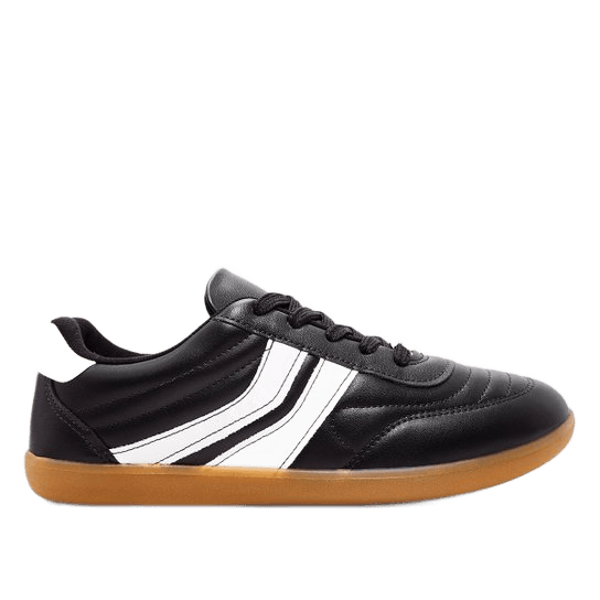 tenis-vizzano-basico-feminino-pretobranco-zmkk - Imagem