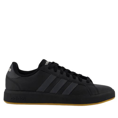 tenis-adidas-grand-court-base-all-black - Imagem