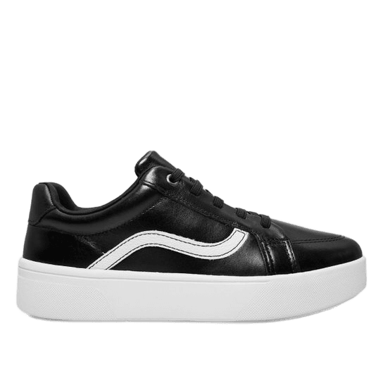 tenis-ramarim-casual-feminino-pretobranco - Imagem