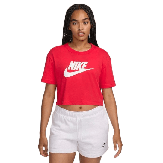 camiseta-nike-sportswear-essential-feminina-vermelho - Imagem