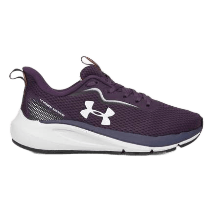 tenis-under-armour-charged-first-pretobranco - Imagem