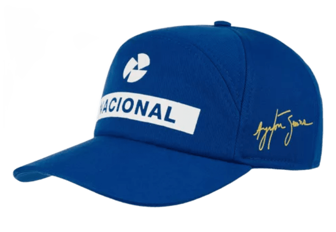 bone-nacional-original-ayrton-senna-azul-royal - Imagem
