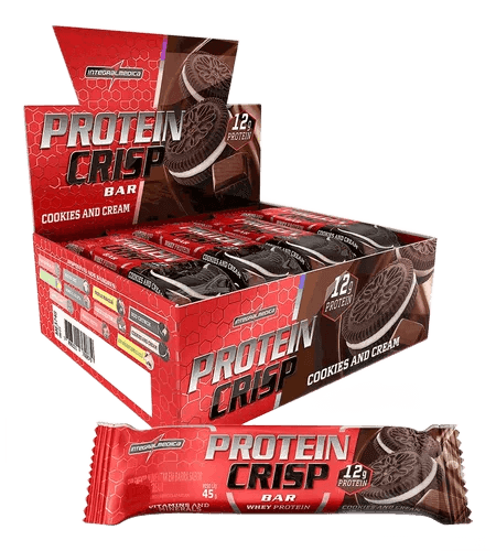 super-promocao-protein-crisp-bar-caixa-c-12-integralmedica - Imagem