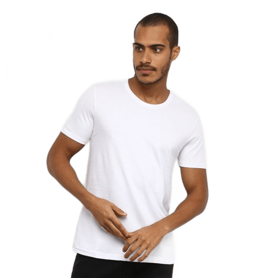 camiseta-hering-slim-basica-masculina-branco - Imagem